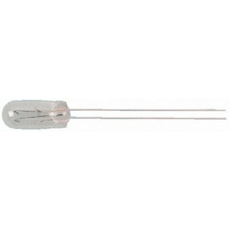 Bombilla Filamento 12V 0.1Amp 1,2W Hilos 5x16,5mm