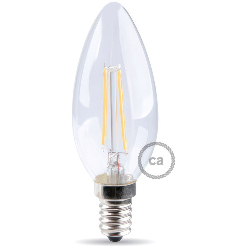 

Bombilla filamento Led Aceituna 4W E14 Clara