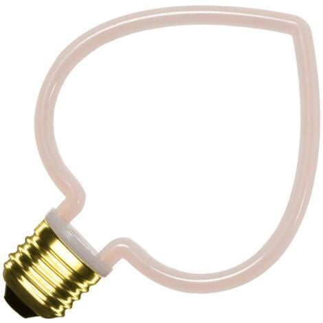 Bombilla Filamento LED E27 Casquillo Gordo 4W 400 lm Neón Heart No Flicker 2200K Súper Cálido