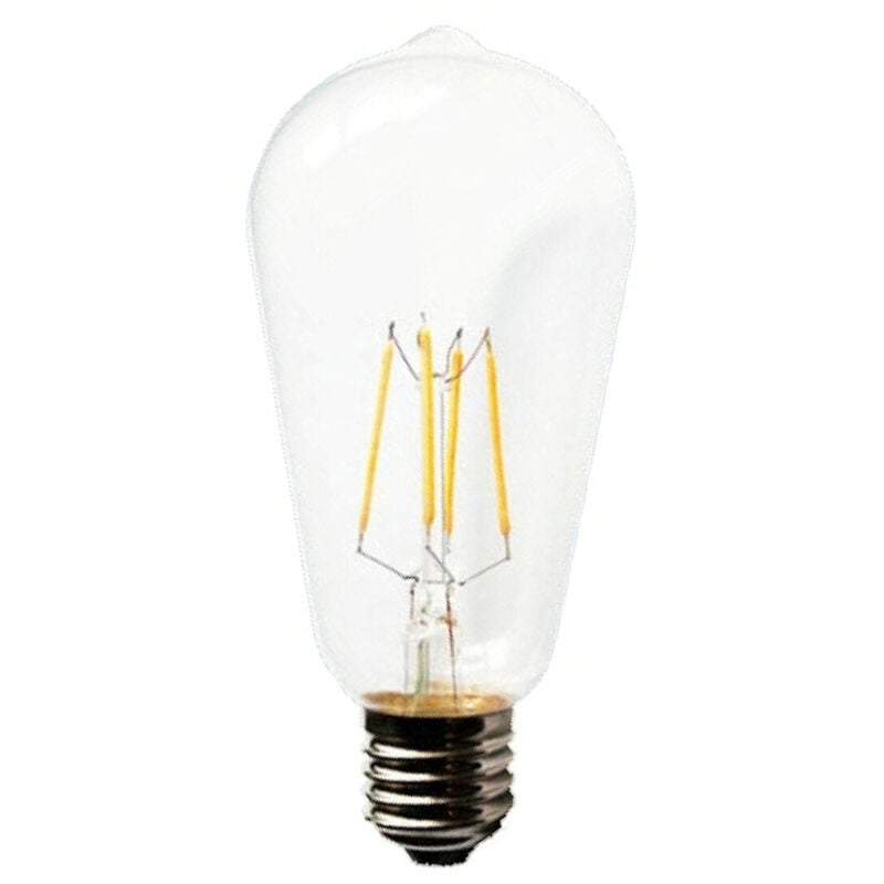 

Lámpara pera cristal Led E27 4W 2800°K 400Lm ( 2601910) - F-bright