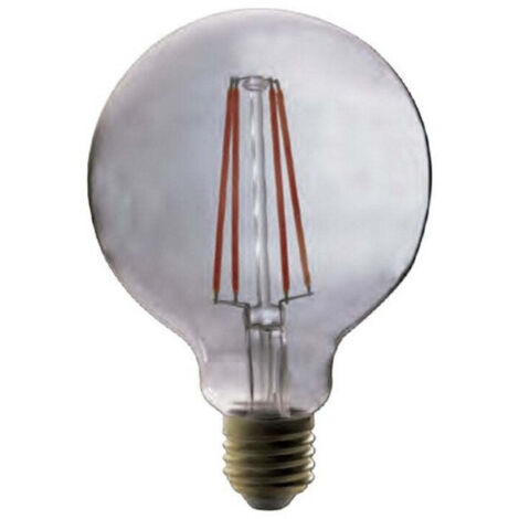 Bombilla Filamento LED Globo G95 E27 2,5W 1800k Cristal Gris