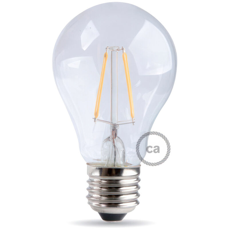 

Bombilla filamento Led Gota 7W E27 Clara Regulable 2700K