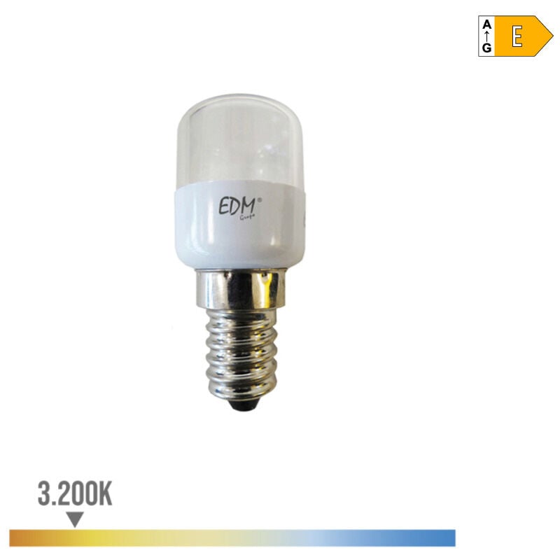

EDM Bombilla frigorifico led e14 0,5w 55 lm 3200k luz calida edm