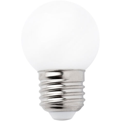 Bombilla G45 E27 mate LED 4,5W 2700K dimmable