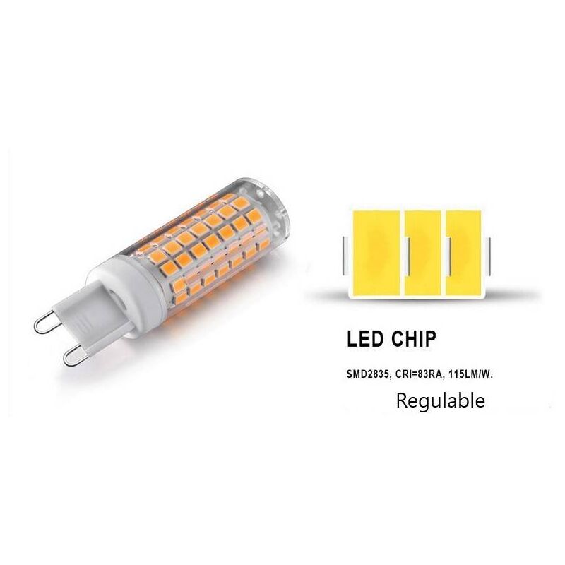 

Barcelona Led - Bombilla G9 4w 370 Lumens Blanco Cálido Regulable