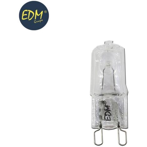 Bombilla halógena EDM - 420 Lúmenes - G9 - 240 V - 40W