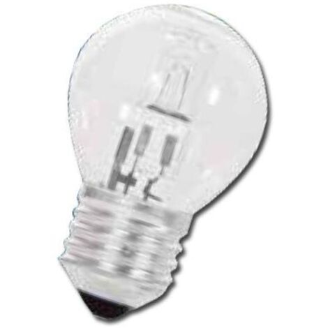 Bombilla halógena mini globe E27 28W 375L