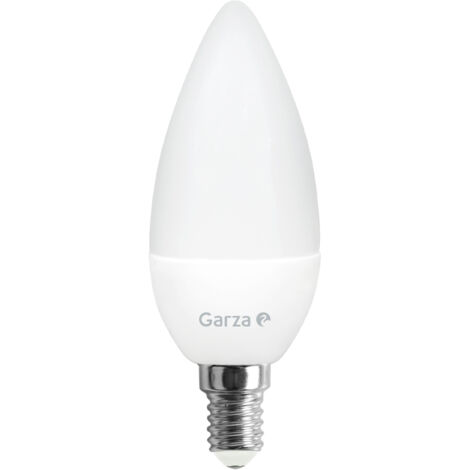 Bombilla ilumin vela led garza e14 6w 470lm 6500k