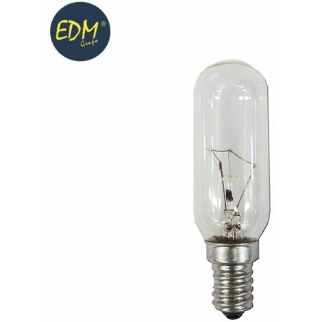 Bombilla incandescente de campana extractora (tubular) 40w e14