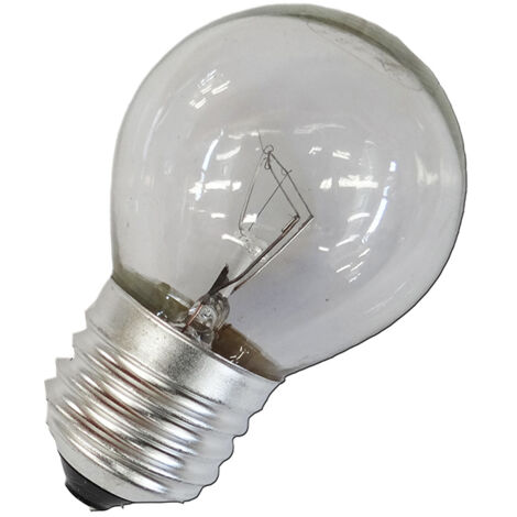 Bombilla incandescente esferica clara 60w e27 (solo uso industrial)