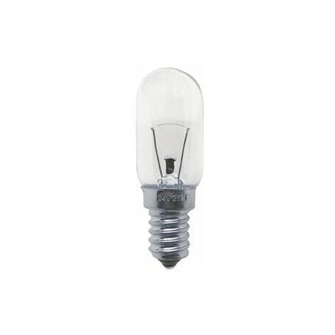 Bombilla Incandescente Pebetero Tubular Clara E14 25W 24V