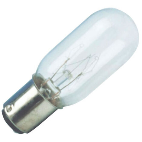 Bombilla incandescente tubular bayoneta, 25 w