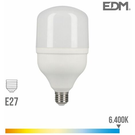 Bombilla industrial LED E27 30w 2400 lm 6400k luz fria EDM 98833