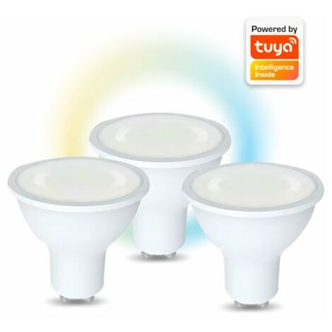 Bombilla Inteligente LED Denver Electronics SHL-440 Wifi 5W GU10 2700K - 6500K (3 uds)