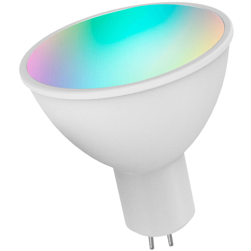 

Bombilla inteligente WiFi, bombilla LED RGB + W + C,Beige, 1