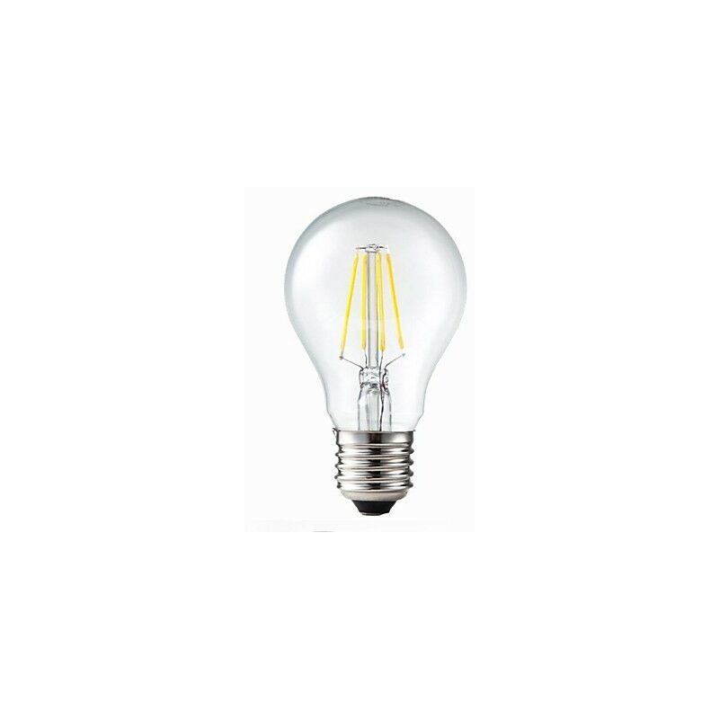 

x5 Bombilla led A60 regulable filamento E27 6W blanco 2700K - Jandei