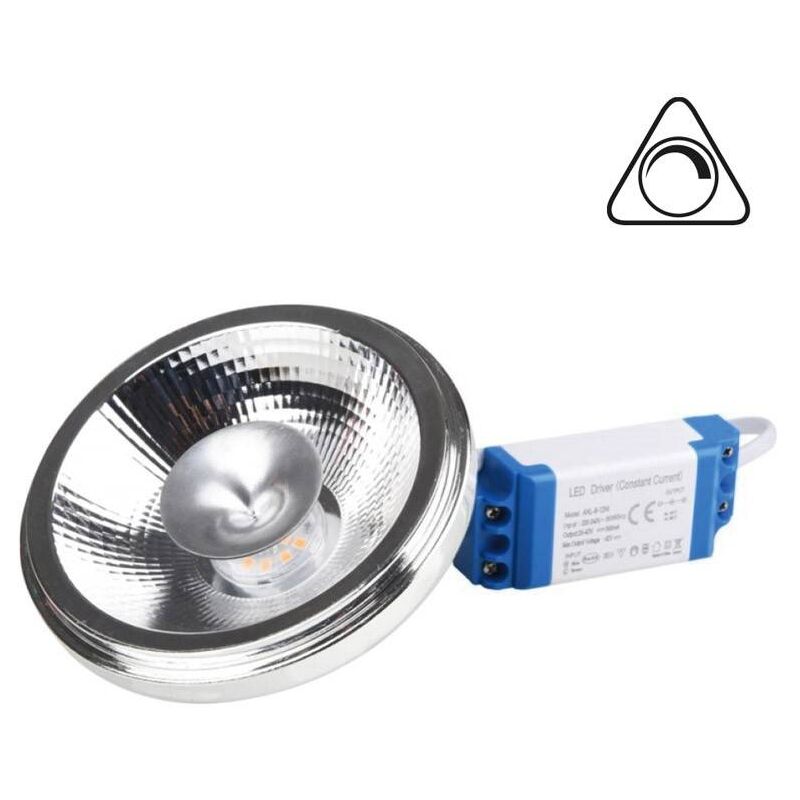 

Barcelona Led - Bombilla LED AR111 12W 960lm regulable - driver externo | Blanco Neutro