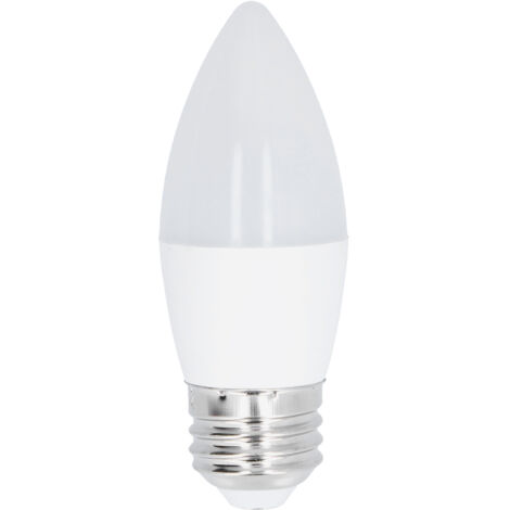 Bombilla LED autoalimentada E26/E27, paquete de 2, incluye indicador de tapa, 5 W, 500 lúmenes, AC85-265V