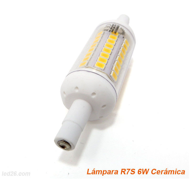 

Bombilla LED Bajo Consumo MILAN R7S 6W con 570 Lúmenes 4500K Blanco Neutro