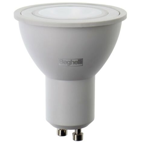 Bombilla LED Beghelli 7W GU10 3000K 600 lumen 56857