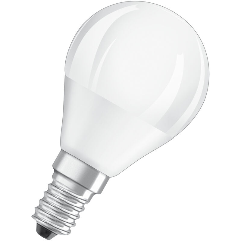 

Bombilla LED Esferica E14 5W 2700K Luz Calida Ajustable - Osram