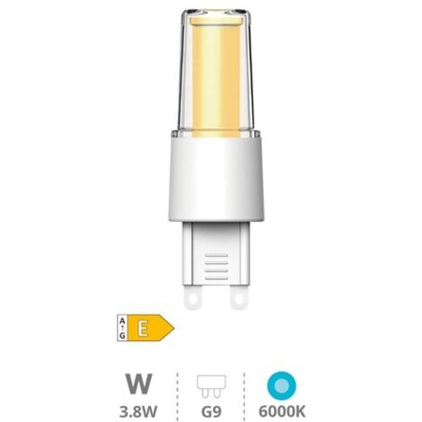 Bombilla LED COB G9 3.8W 6000K 450lm