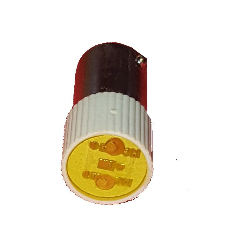 

Bombilla led color amarillo Ba9s 230 Vac