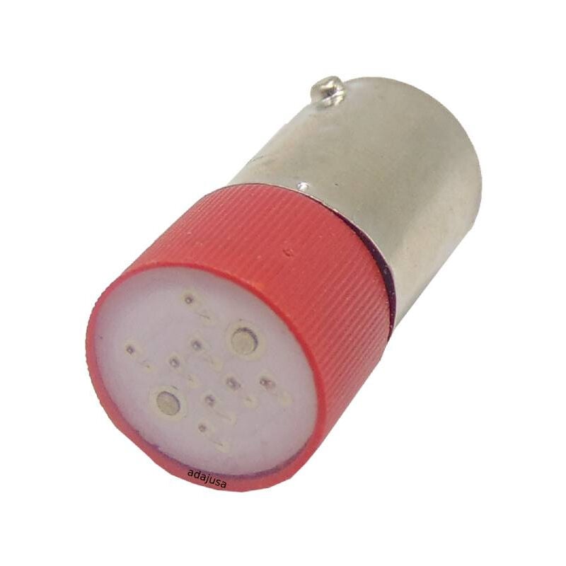 

Bombilla led color rojo Ba9s 230 Vac