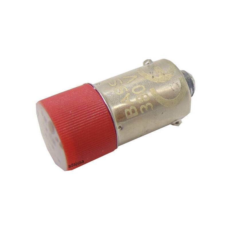 

Bombilla led color rojo Ba9s 24 Vac dc