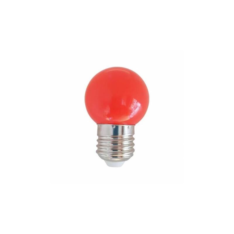 

Bombilla LED Color ROJO E27 1W 230Vac 360º