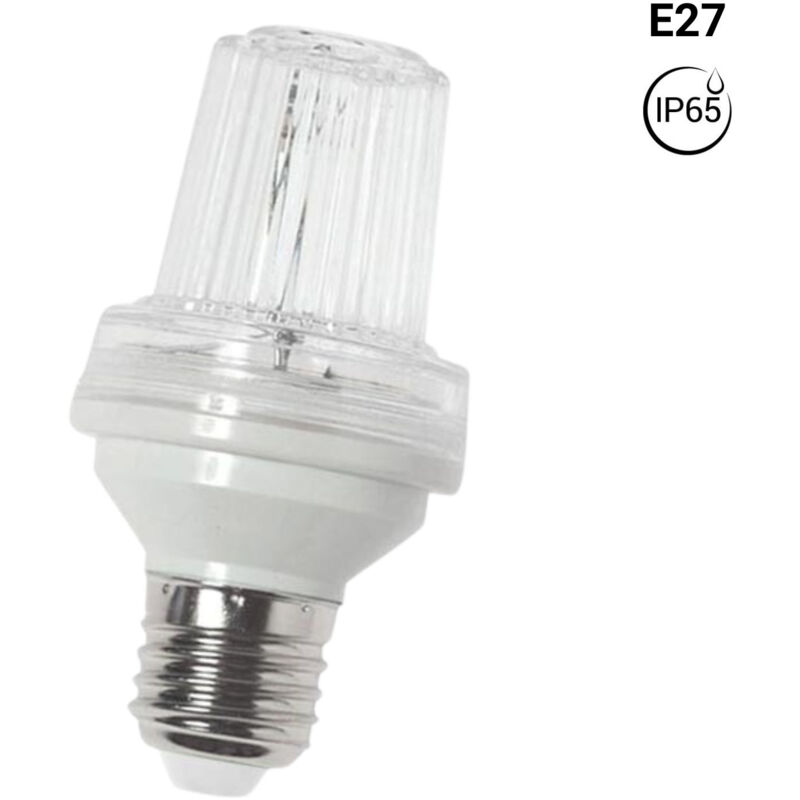 

Bombilla LED con Efecto Estroboscópico E27 0.3W IP44