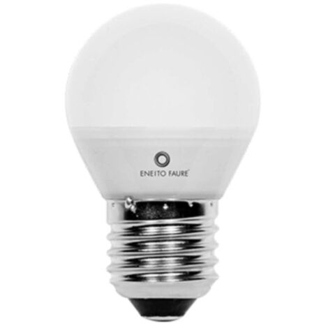 Bombilla LED de esfera Beneito Faure 5,5W 3000K ataque E27 Dim 592563R1-C3