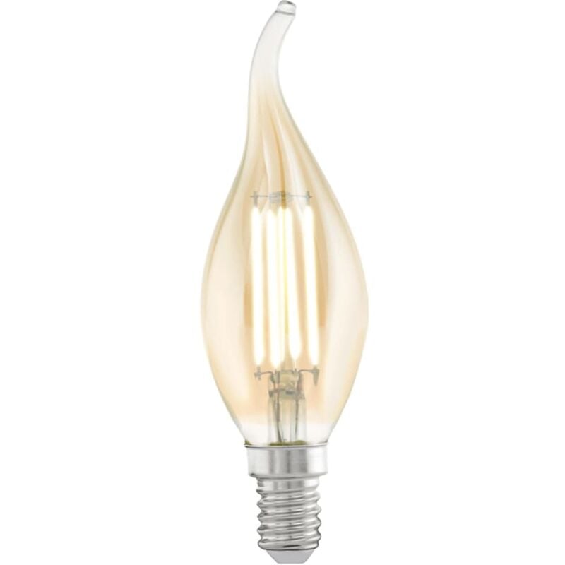 

Bombilla LED de estilo vintage E14 CF37 11559, Color ámbar - Eglo