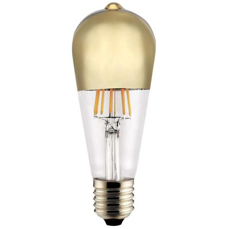 

Bombilla LED Espejo Decorativa E27 (6W) | Oro