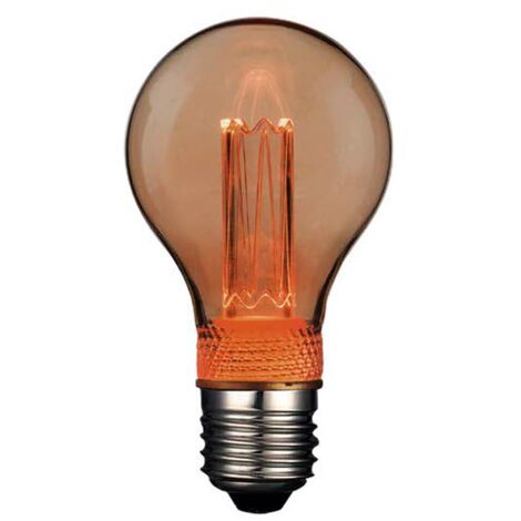Bombilla LED decorativa estandar E27 A60 (2W)