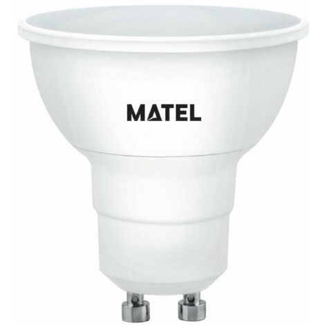 Bombilla LED Dicróica 120º 3 Intensidades GU10 5W Fría Matel
