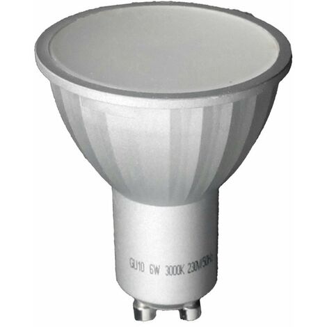 Bombilla LED Dicroica GU10 Luz cálida (6W)