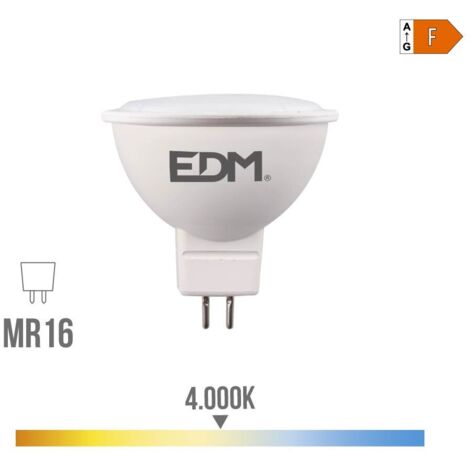 Bombilla LED dicroica MR16 (8W 4000K 780lm) IP20 Ø5x5cm