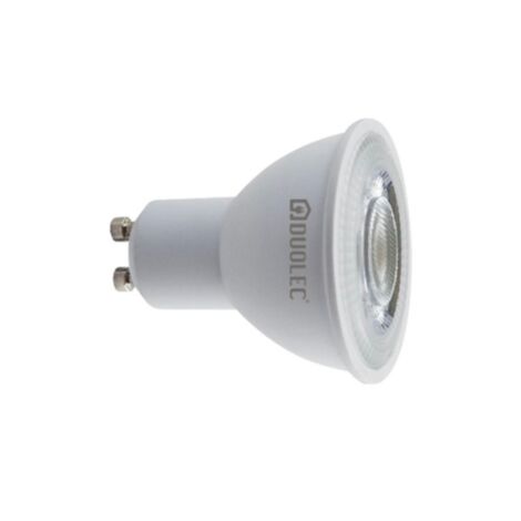 Bombilla Led dicroicas 43º DUOLEC GU10 luz cálida 6.5w -