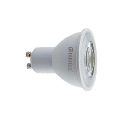 Bombilla Led dicroicas 43º DUOLEC GU10 luz cálida 6.5w - talla