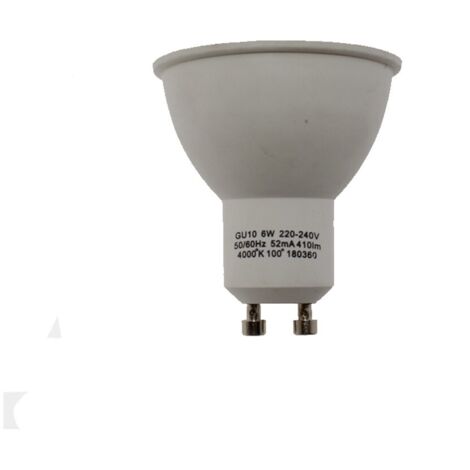 Bombilla LED dimmable GU10 6.5W 6000K