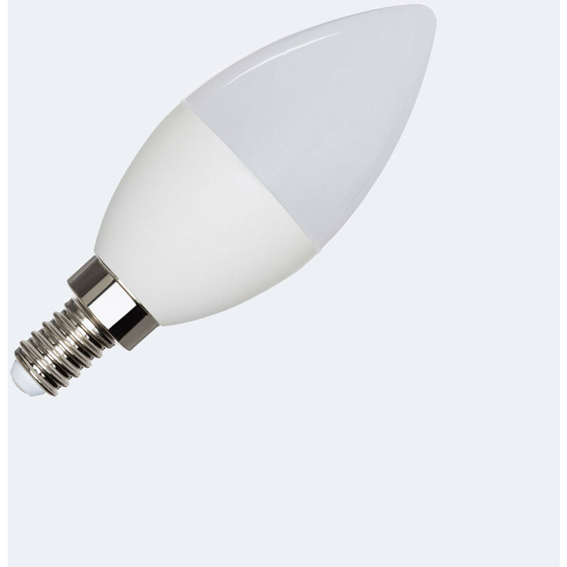 

Bombilla LED E12 C37 7W Blanco Frío 6000K - Blanco Frío 6000K