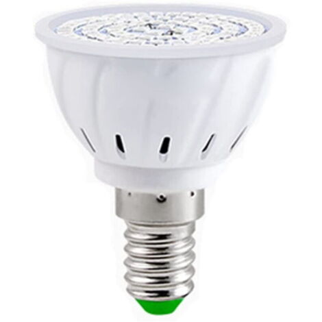 Bombilla LED E14 220V 80W para plantas de interior, invernaderos hidropónicos y flores.