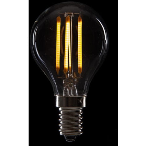 GREENICE Bombilla LED E14 4W 288Lm 2000ºK Filamento G45 40.000H [WO-LF-G45-E14-4W-WW]