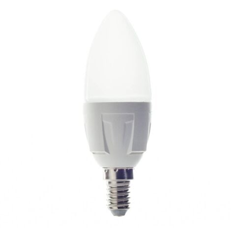 Bombilla LED E14 6W 830 de vela blanco cálido