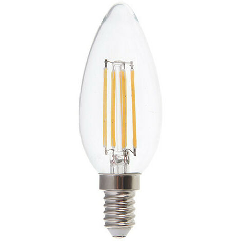 Bombilla led E14 filamento vela 4W 300°