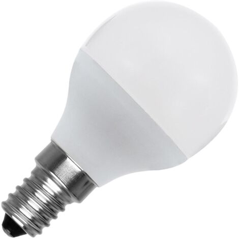 Bombilla LED E14 Casquillo Fino G45 5W Blanco Cálido 2800K - 3200K