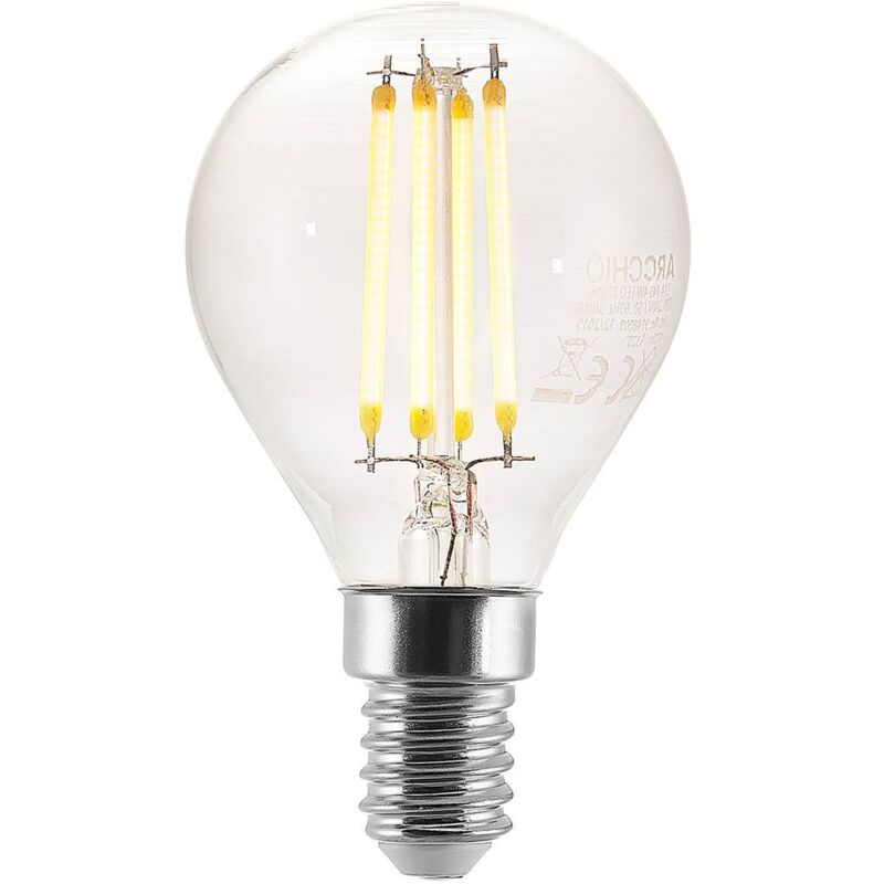 

Bombilla LED E14 P45 4W 2.700K transparente