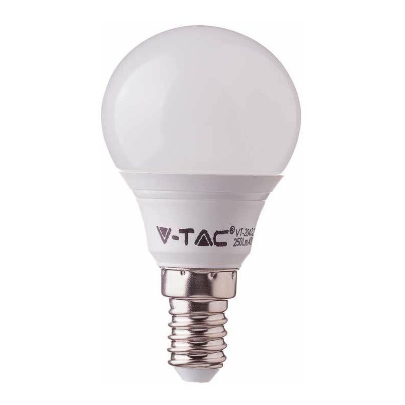 

Bombilla LED E14 P45 Samsung 4.5W 180° V-TAC PRO Temperatura de color - 4000K Blanco natural