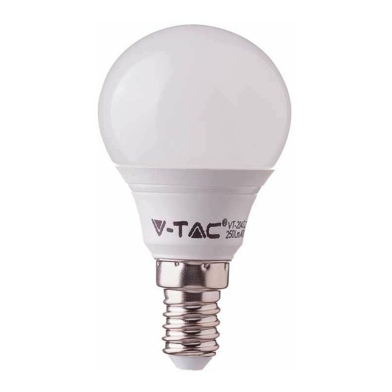 

Bombilla LED E14 P45 Samsung 4.5W 180° V-TAC PRO Temperatura de color - 6400K Blanco frío
